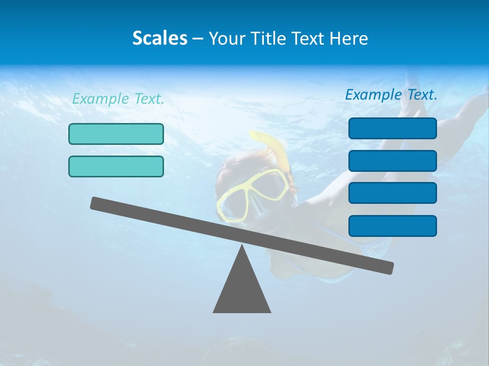 Outdoor Female Wet PowerPoint Template