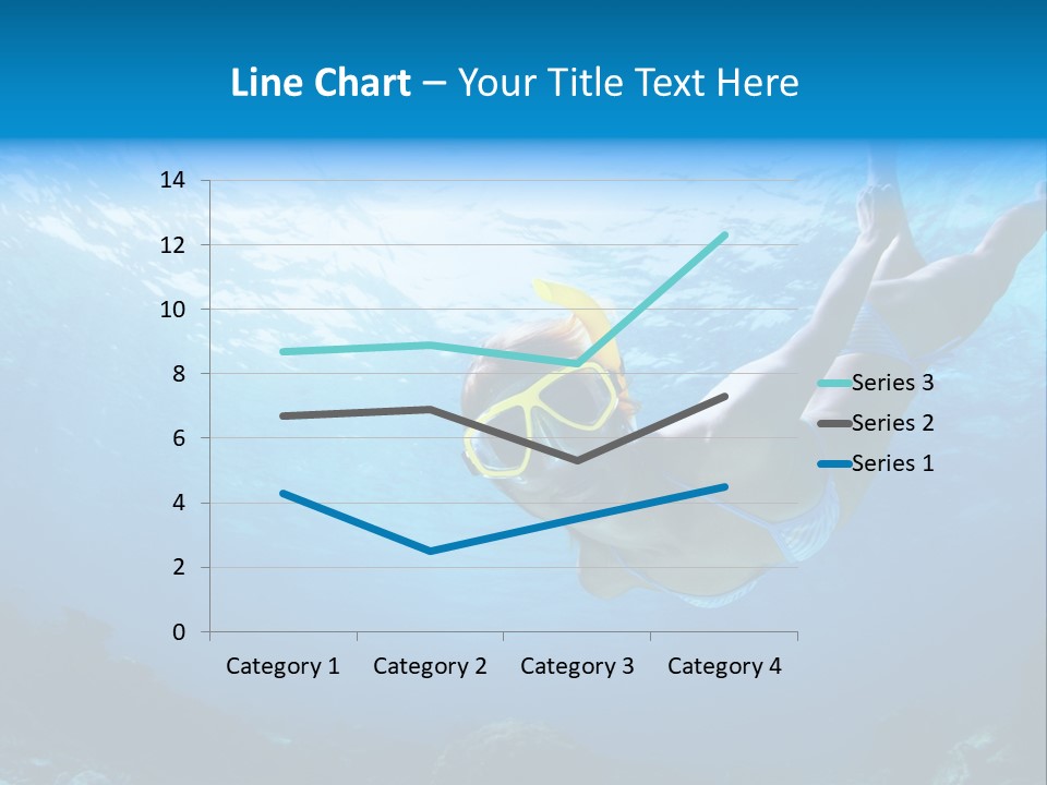 Outdoor Female Wet PowerPoint Template