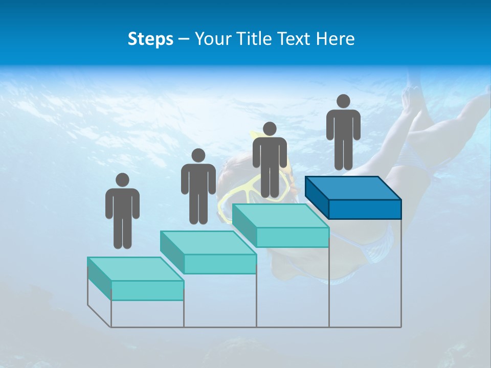 Outdoor Female Wet PowerPoint Template