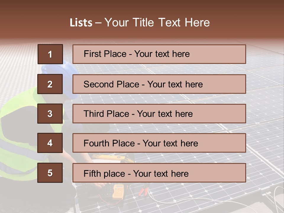 Dynamism Sun Energy Industrial PowerPoint Template
