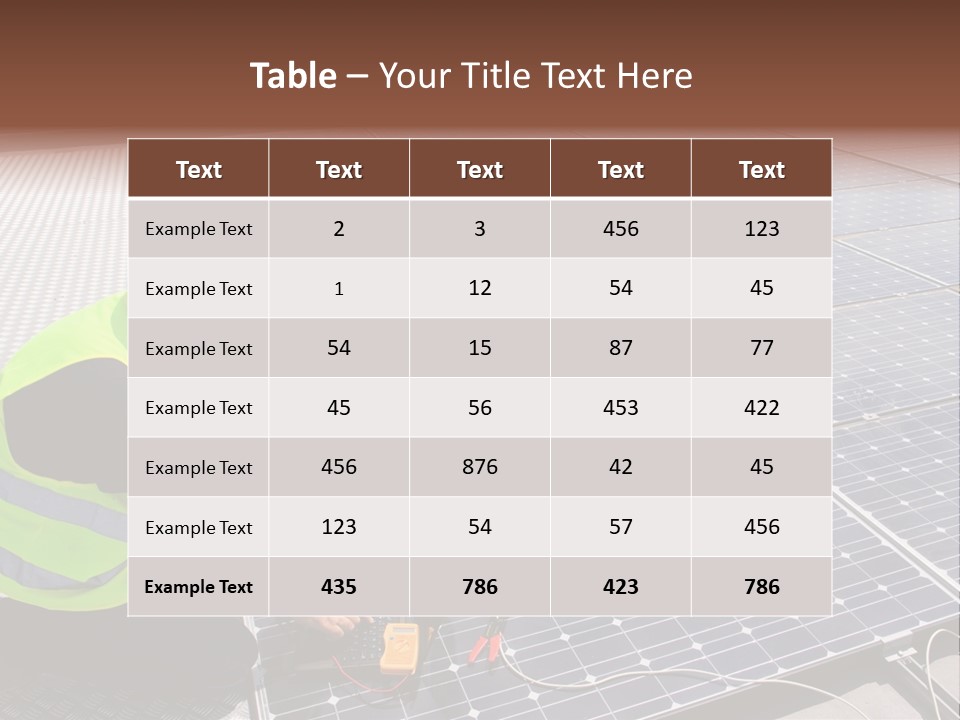Dynamism Sun Energy Industrial PowerPoint Template