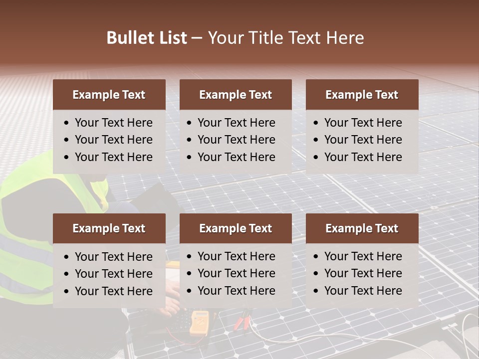 Dynamism Sun Energy Industrial PowerPoint Template