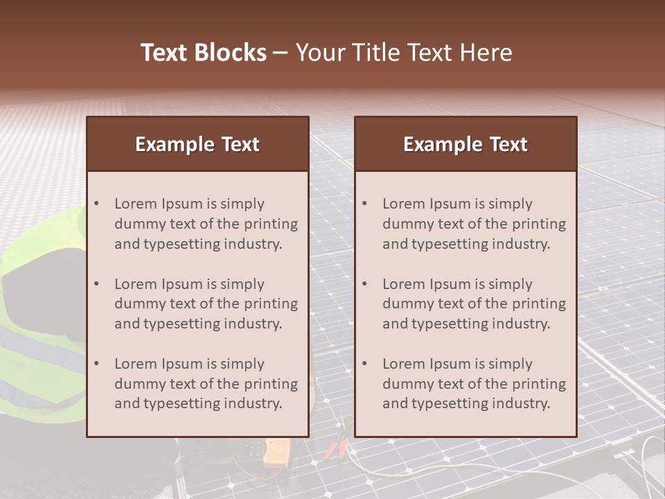 Dynamism Sun Energy Industrial PowerPoint Template