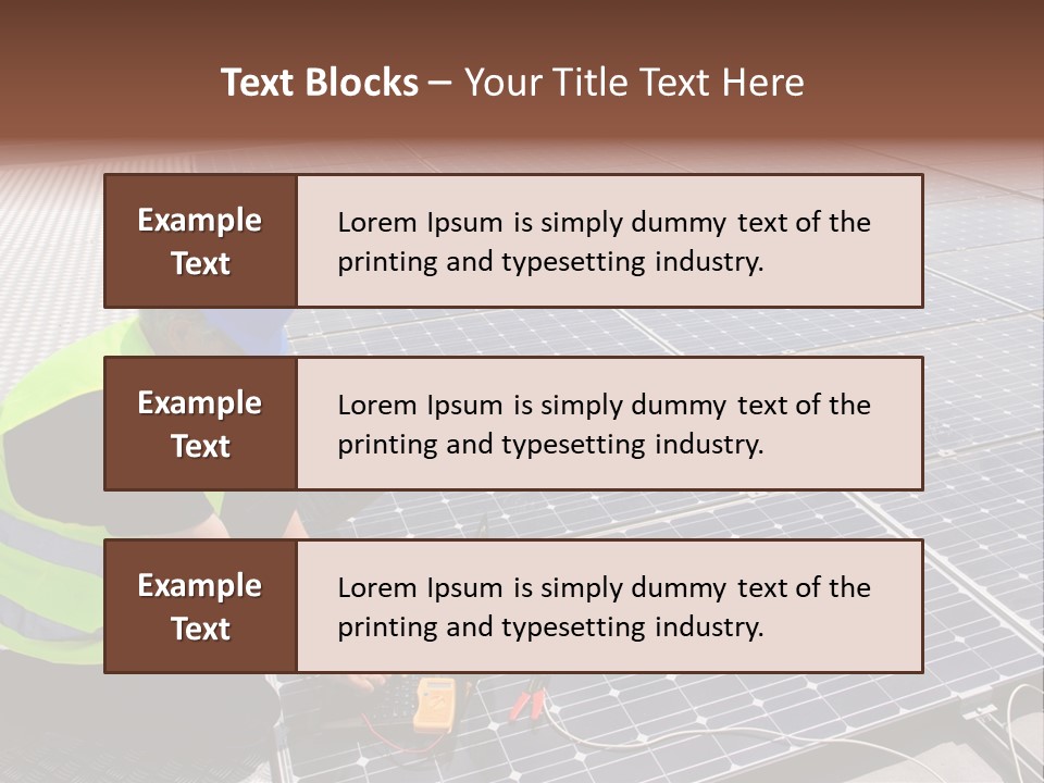 Dynamism Sun Energy Industrial PowerPoint Template