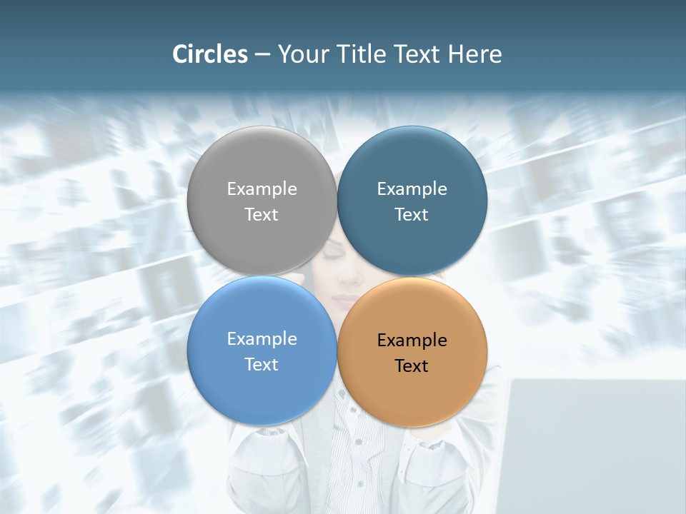 Bank People Information PowerPoint Template