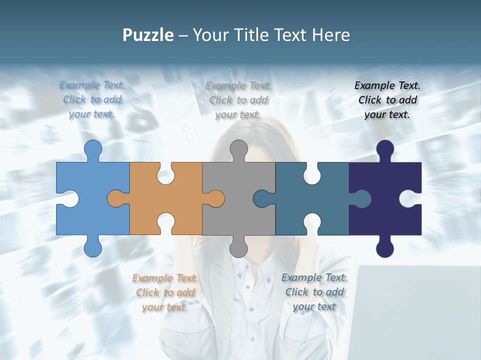 Bank People Information PowerPoint Template