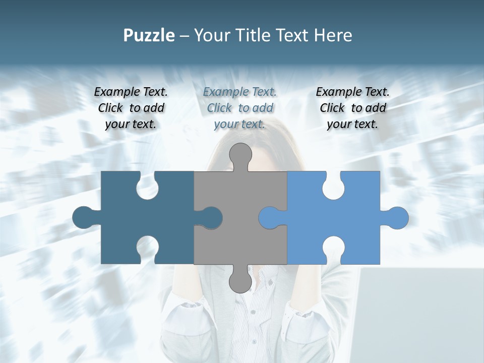 Bank People Information PowerPoint Template