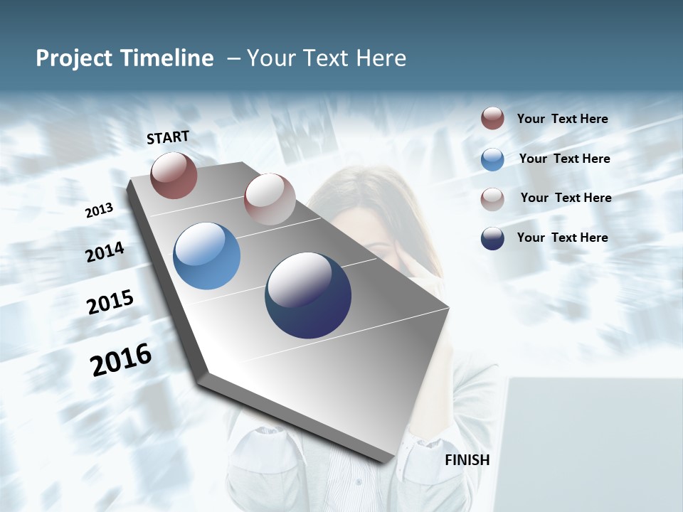 Bank People Information PowerPoint Template