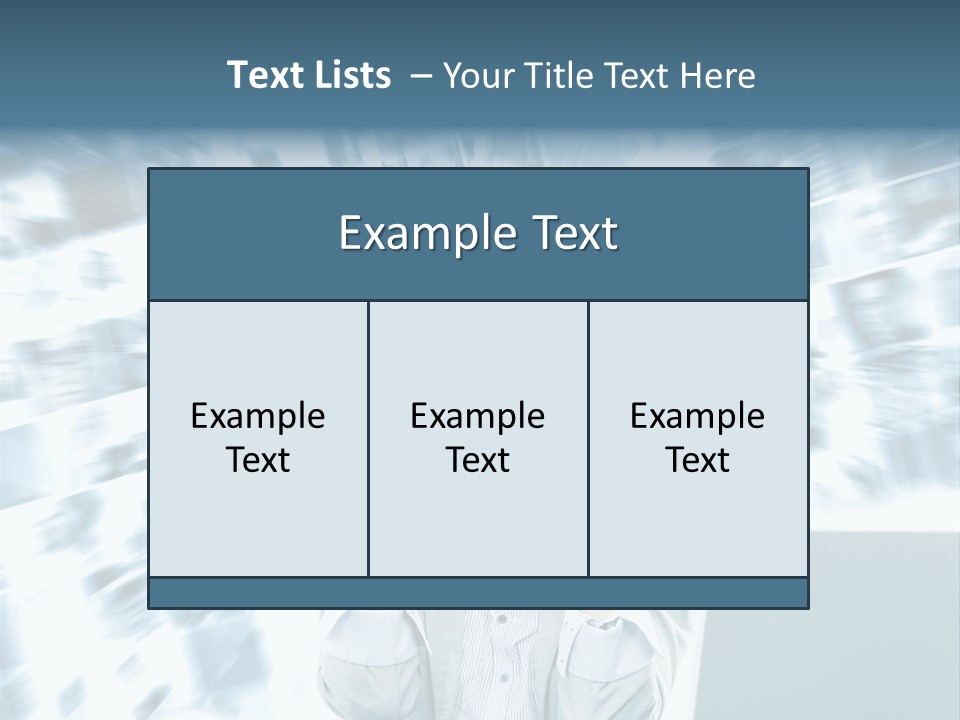 Bank People Information PowerPoint Template
