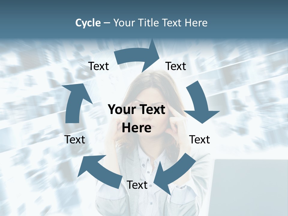 Bank People Information PowerPoint Template