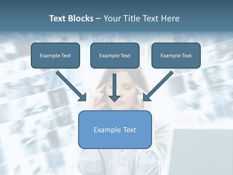 Bank People Information PowerPoint Template