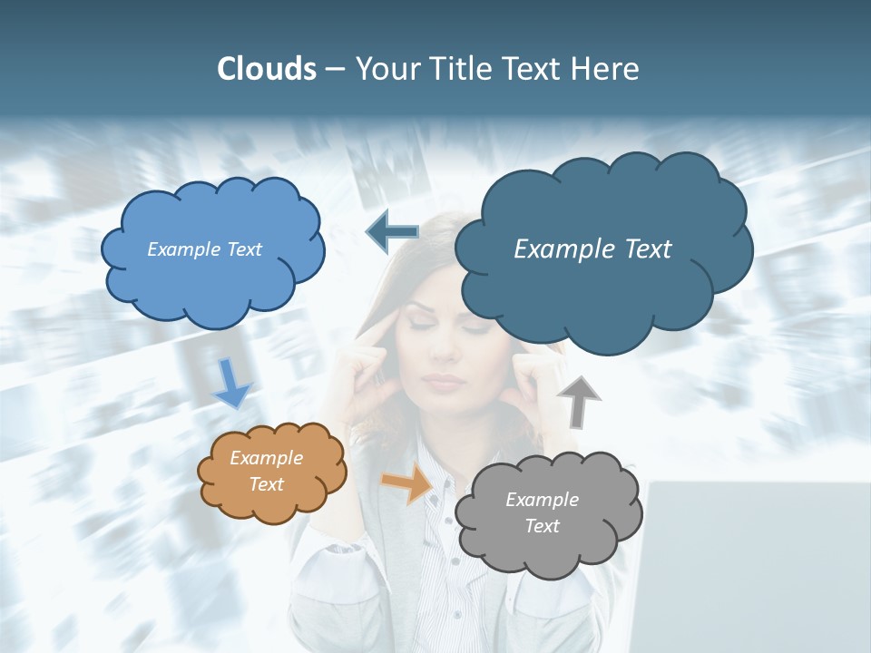 Bank People Information PowerPoint Template