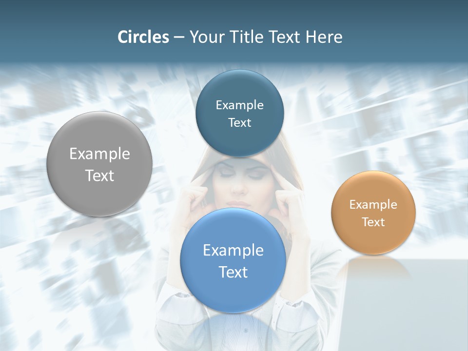 Bank People Information PowerPoint Template