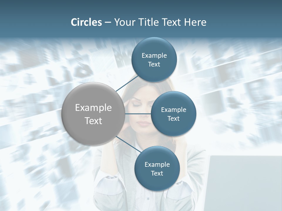 Bank People Information PowerPoint Template