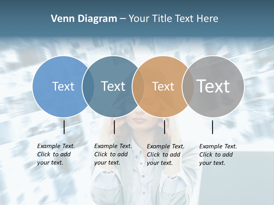 Bank People Information PowerPoint Template