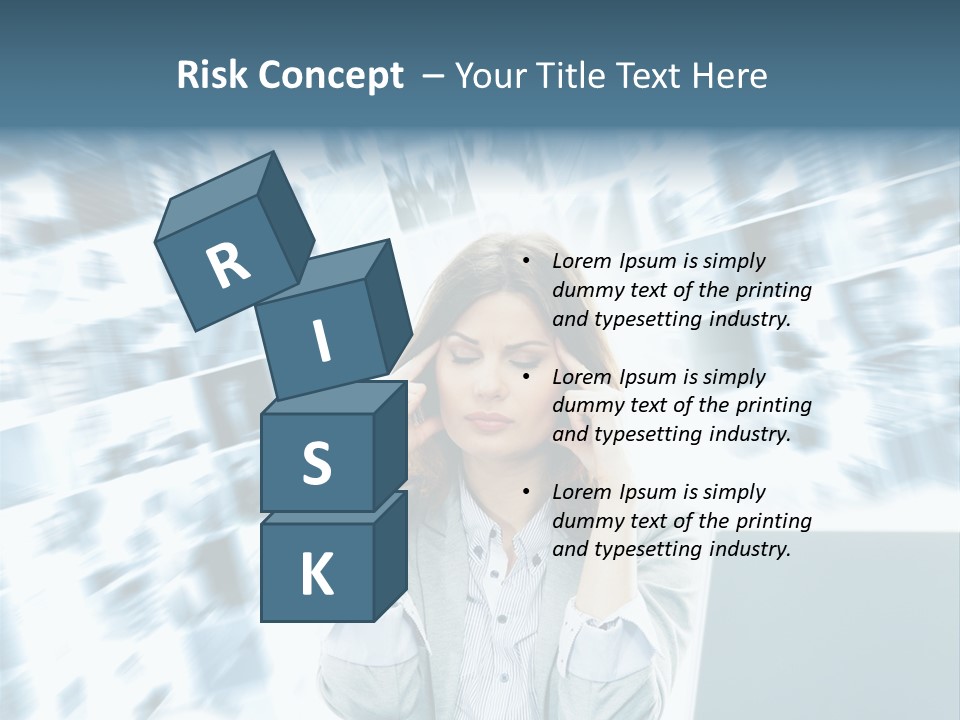 Bank People Information PowerPoint Template