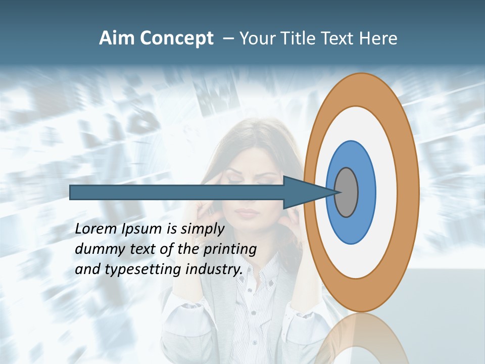 Bank People Information PowerPoint Template