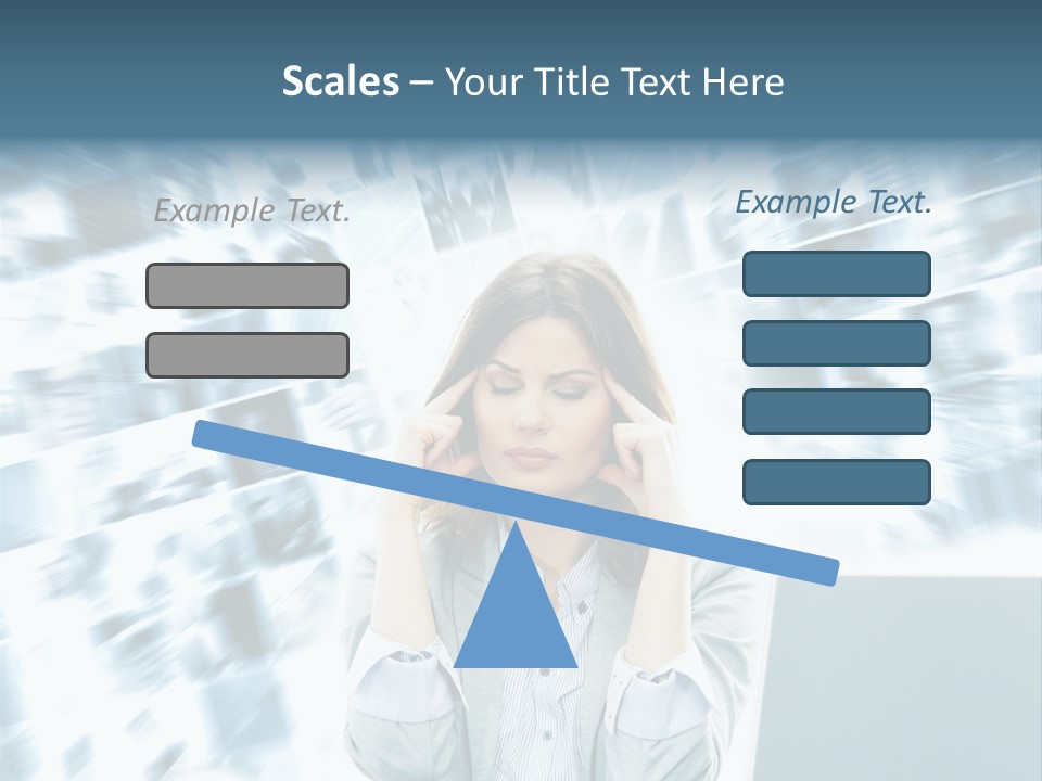 Bank People Information PowerPoint Template