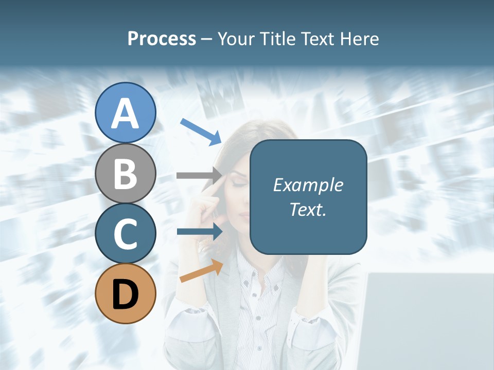 Bank People Information PowerPoint Template