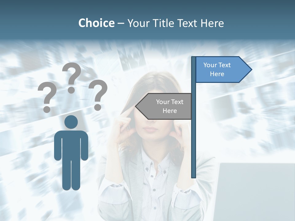 Bank People Information PowerPoint Template