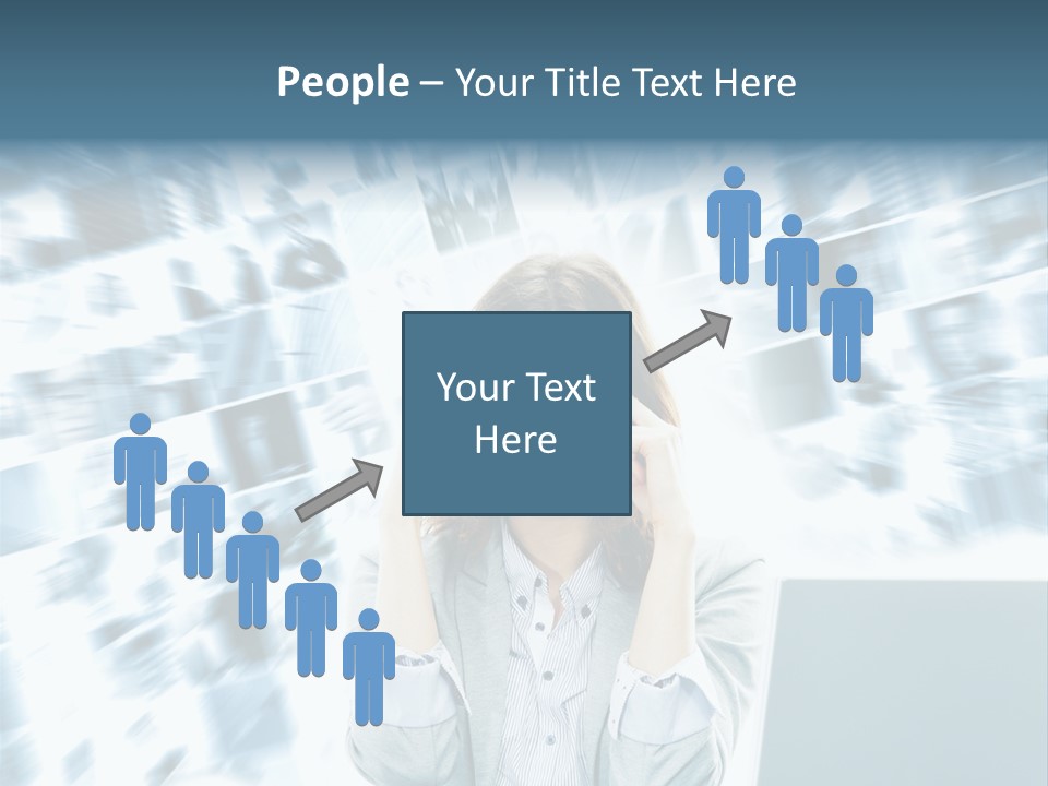 Bank People Information PowerPoint Template