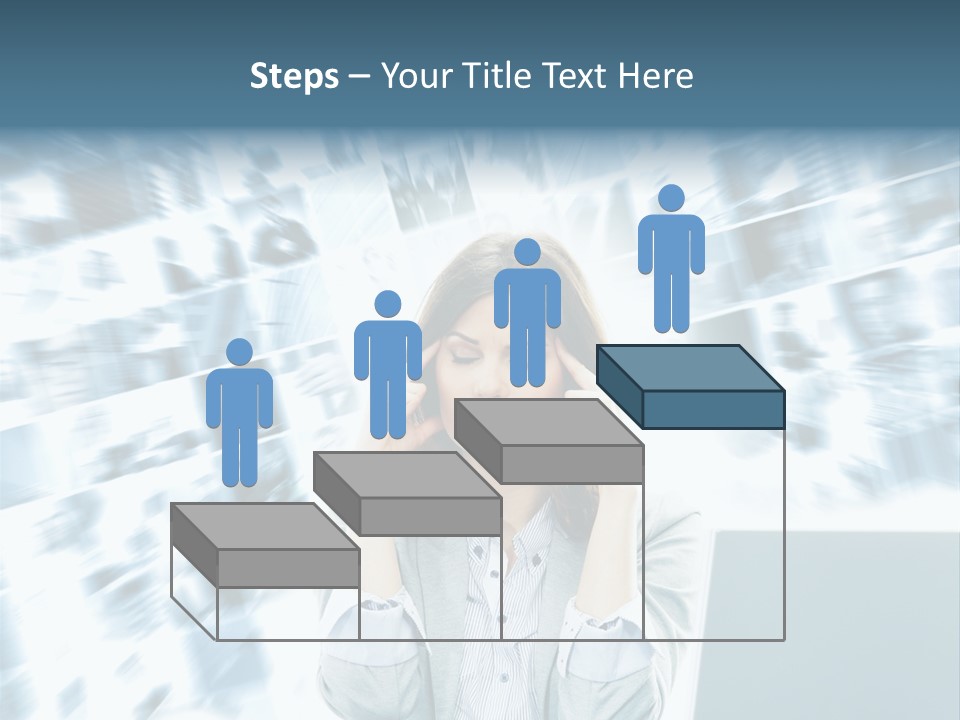 Bank People Information PowerPoint Template