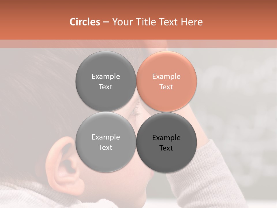 Positivity Student Childhood PowerPoint Template