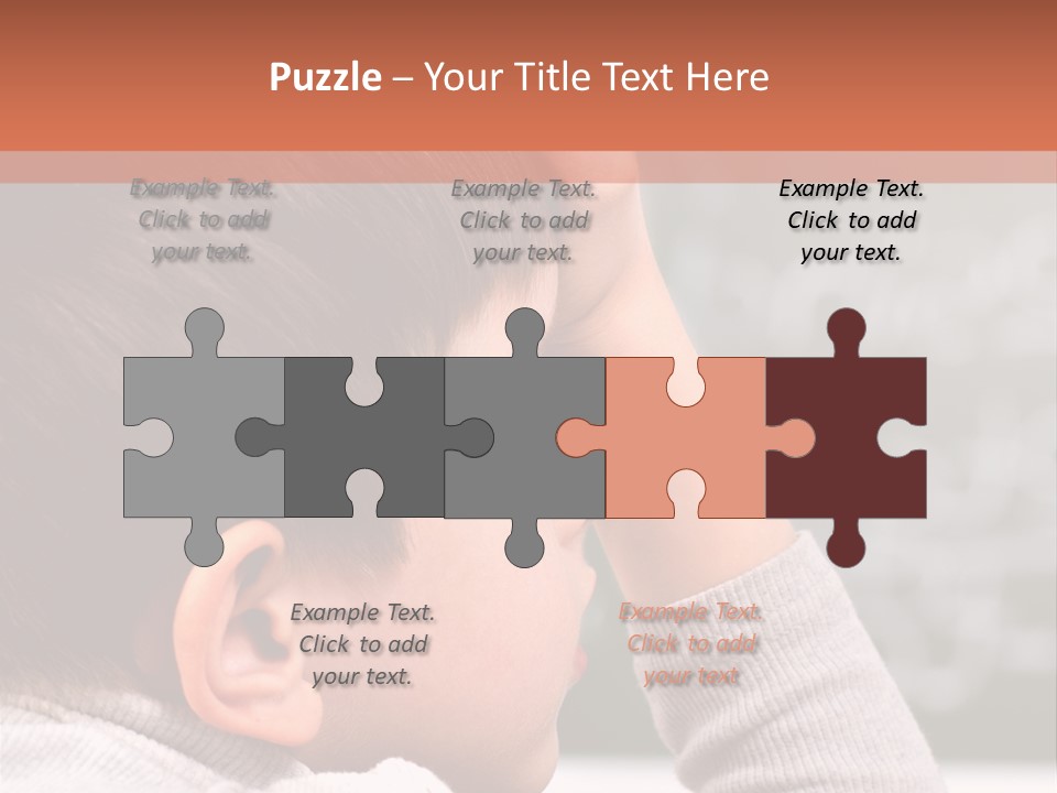 Positivity Student Childhood PowerPoint Template