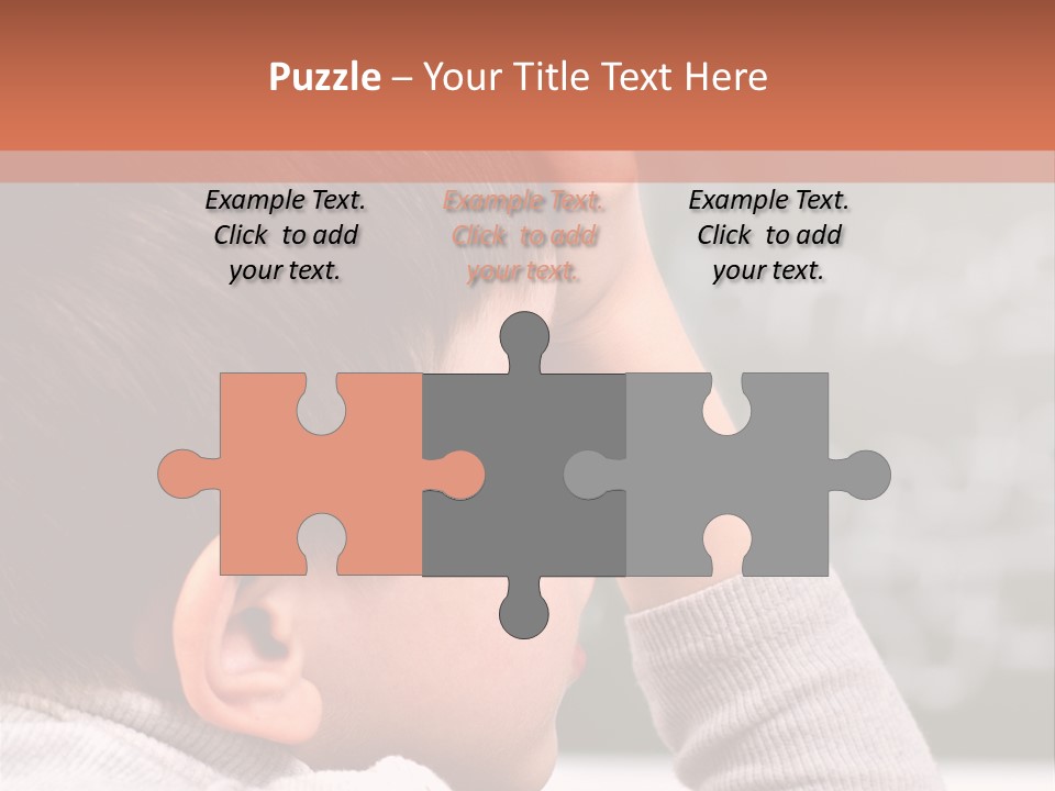 Positivity Student Childhood PowerPoint Template