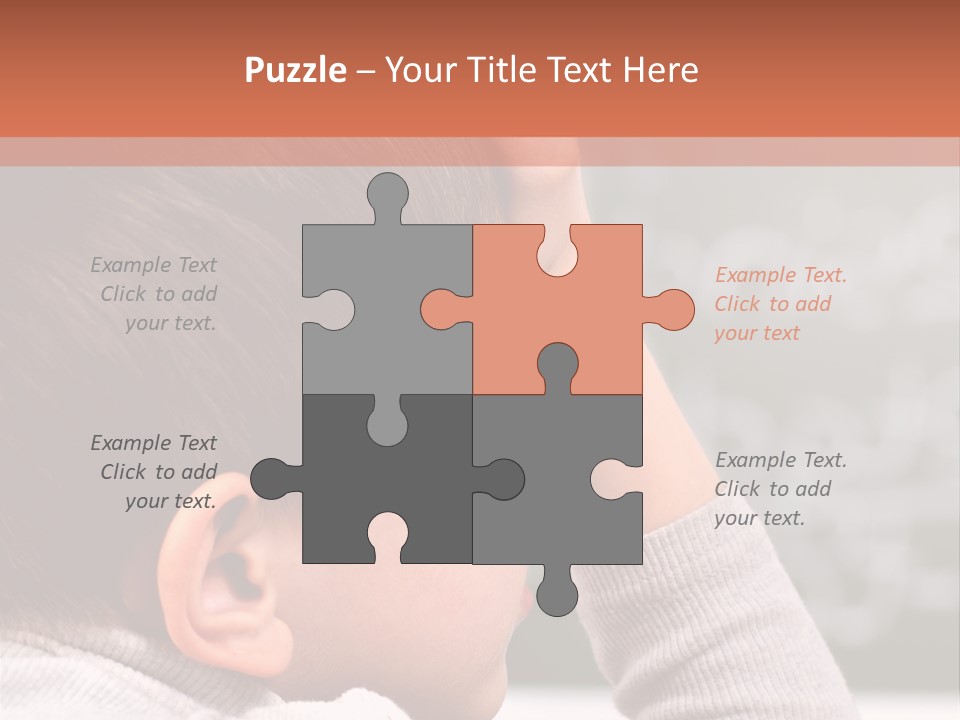 Positivity Student Childhood PowerPoint Template