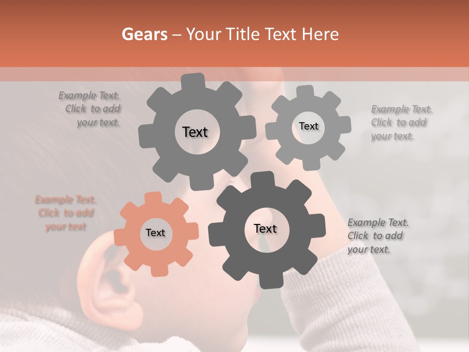 Positivity Student Childhood PowerPoint Template