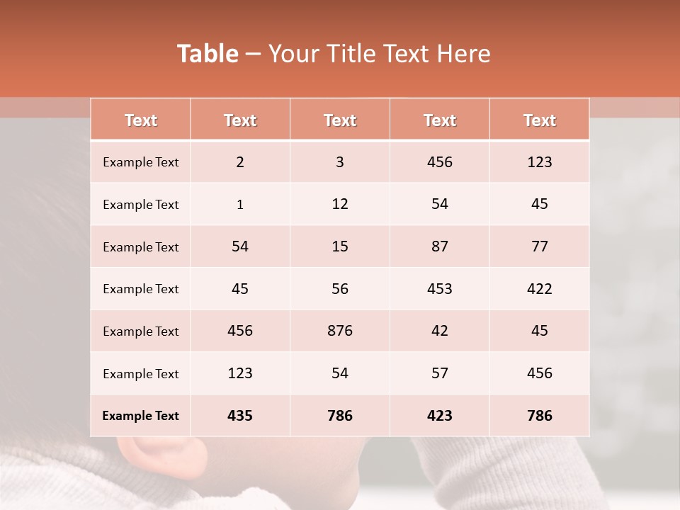 Positivity Student Childhood PowerPoint Template