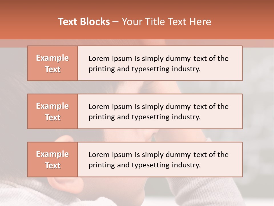 Positivity Student Childhood PowerPoint Template