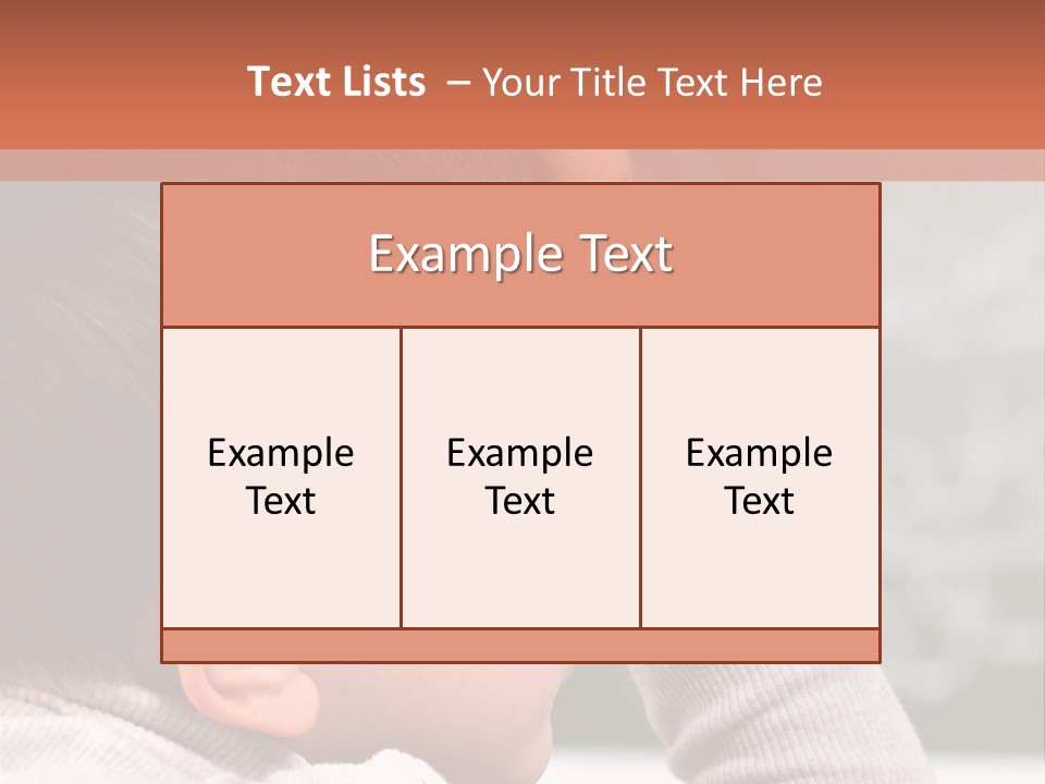 Positivity Student Childhood PowerPoint Template