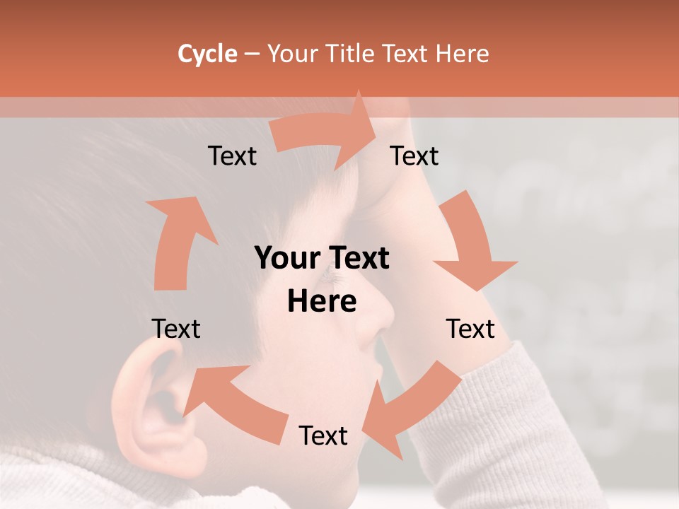 Positivity Student Childhood PowerPoint Template