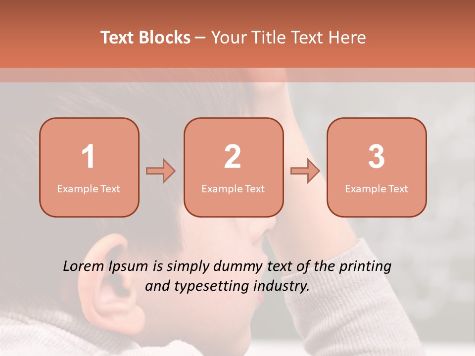 Positivity Student Childhood PowerPoint Template