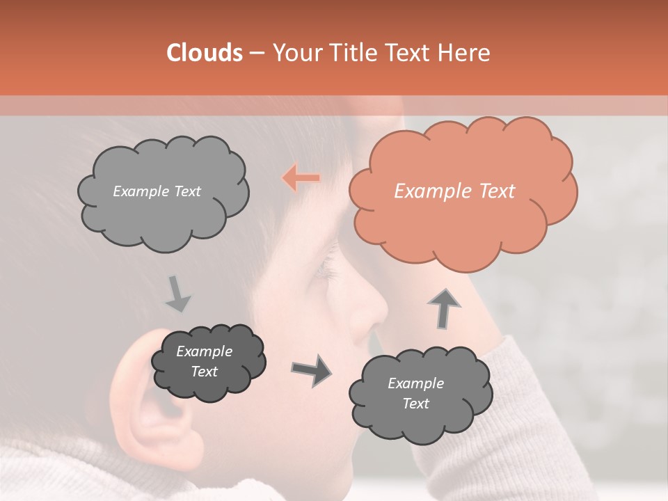 Positivity Student Childhood PowerPoint Template