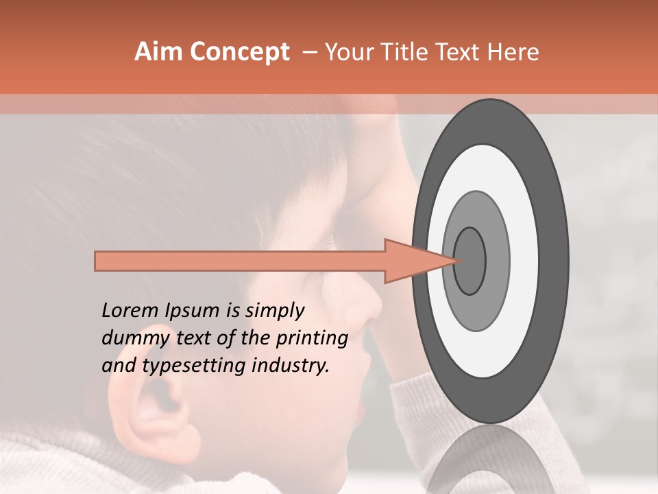 Positivity Student Childhood PowerPoint Template