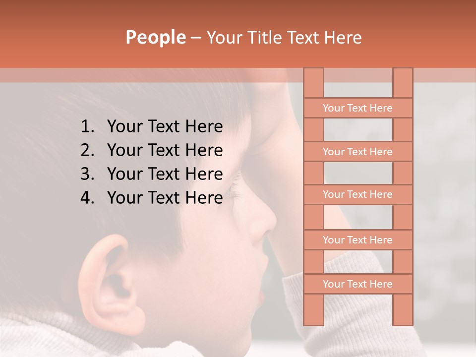 Positivity Student Childhood PowerPoint Template