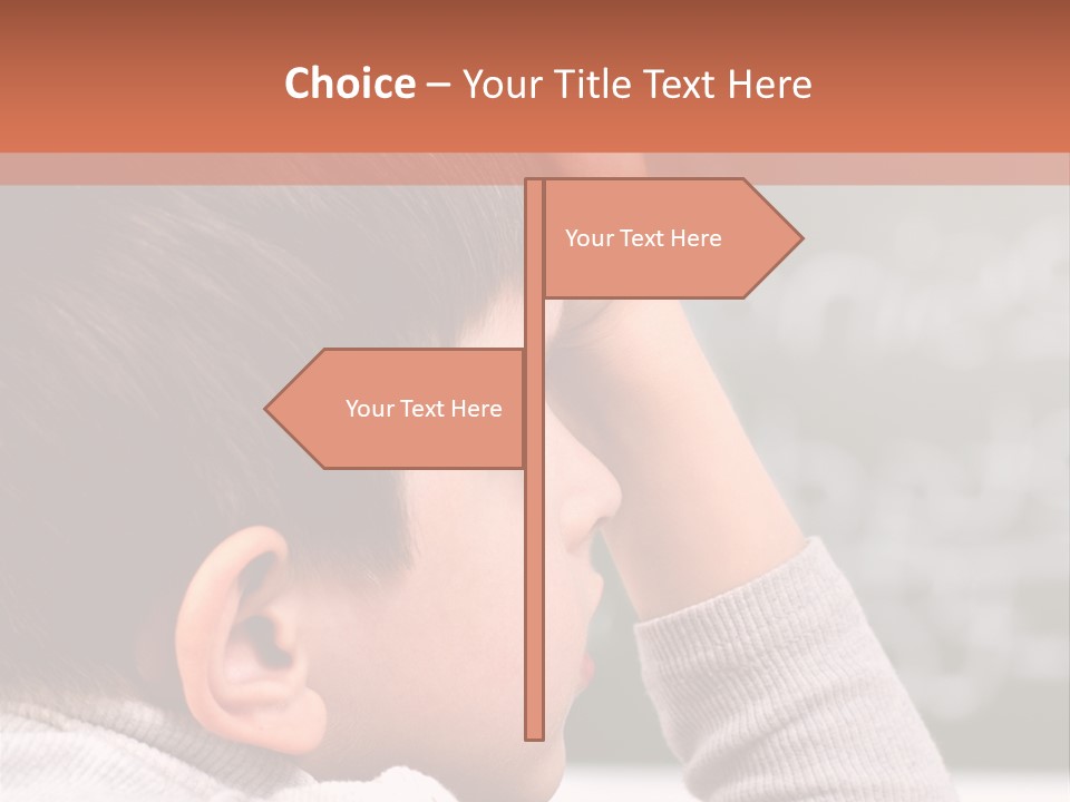 Positivity Student Childhood PowerPoint Template