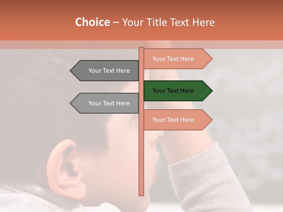 Positivity Student Childhood PowerPoint Template