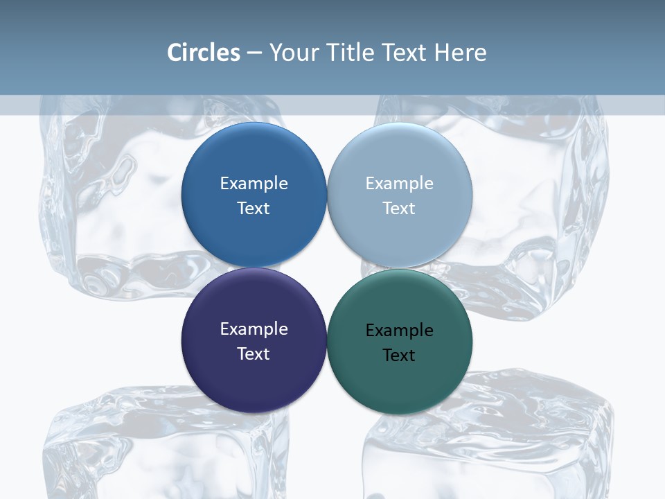 White Blocks Background PowerPoint Template