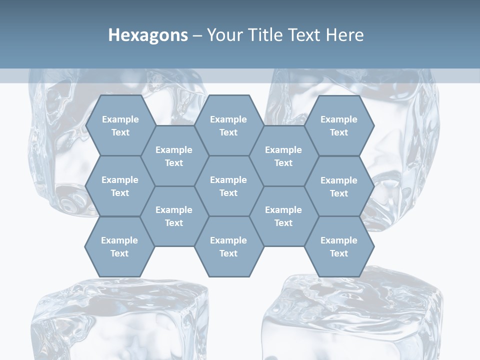 White Blocks Background PowerPoint Template