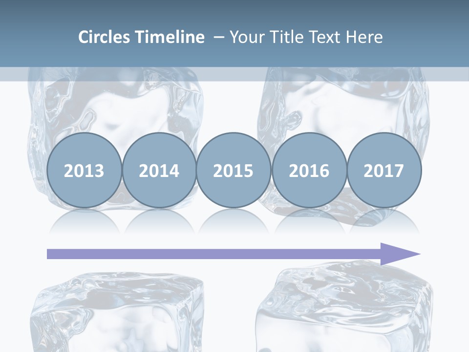 White Blocks Background PowerPoint Template