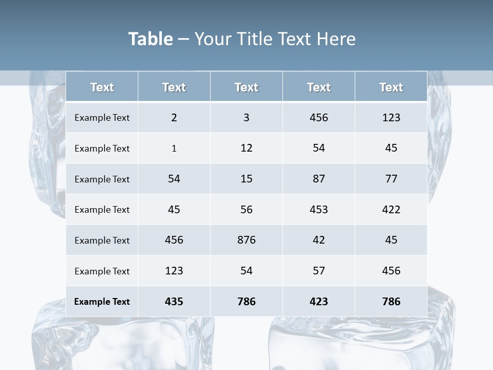White Blocks Background PowerPoint Template