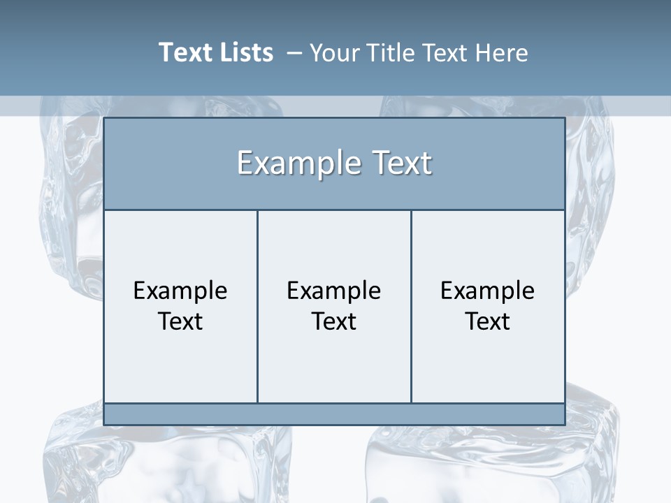 White Blocks Background PowerPoint Template