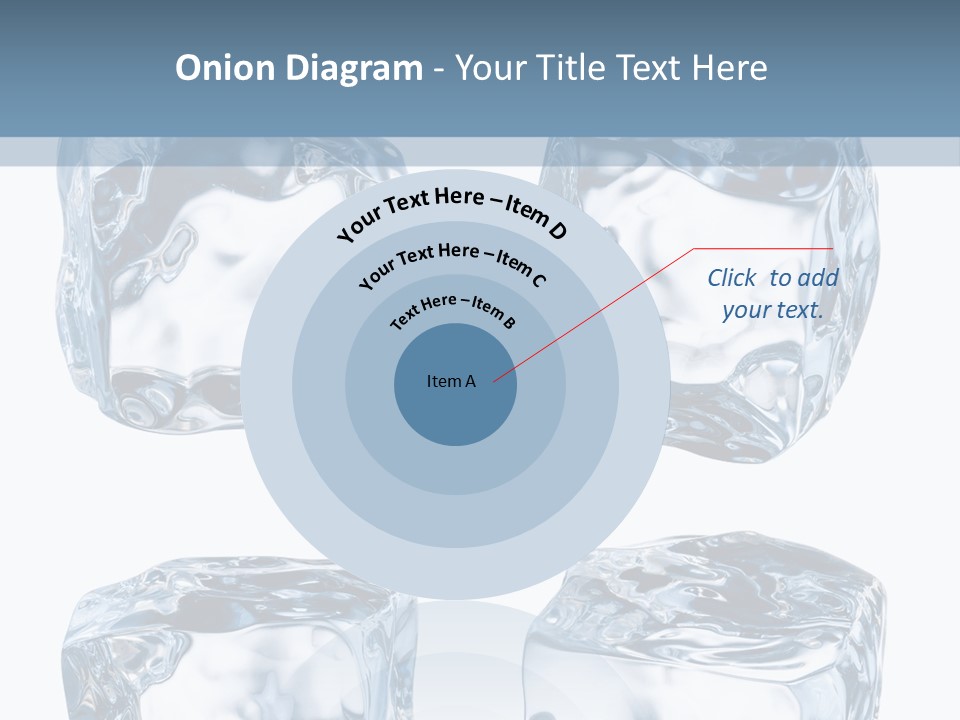 White Blocks Background PowerPoint Template
