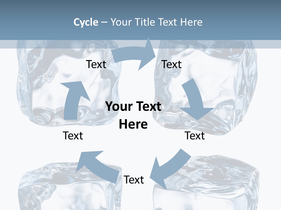 White Blocks Background PowerPoint Template