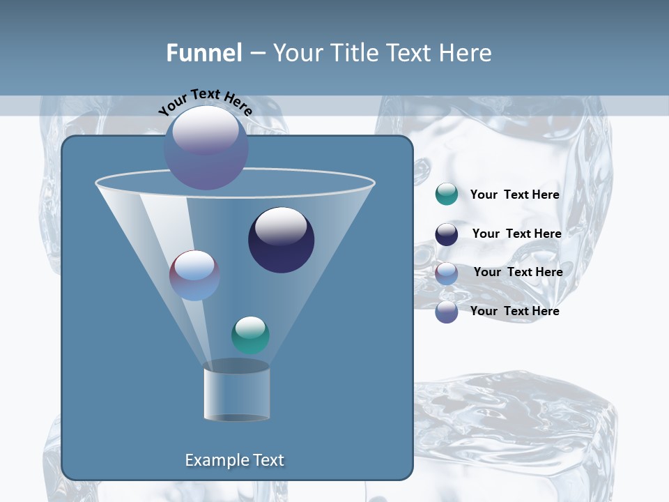 White Blocks Background PowerPoint Template