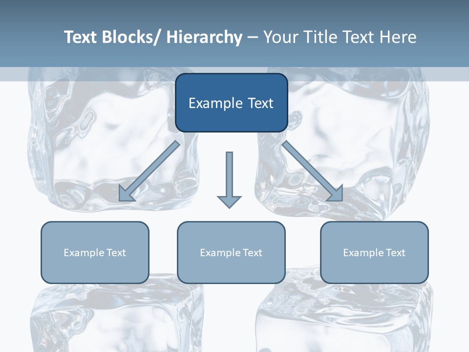 White Blocks Background PowerPoint Template